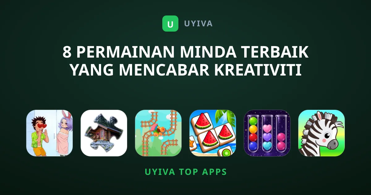 8 Permainan Minda Terbaik Yang Mencabar Kreativiti Anda